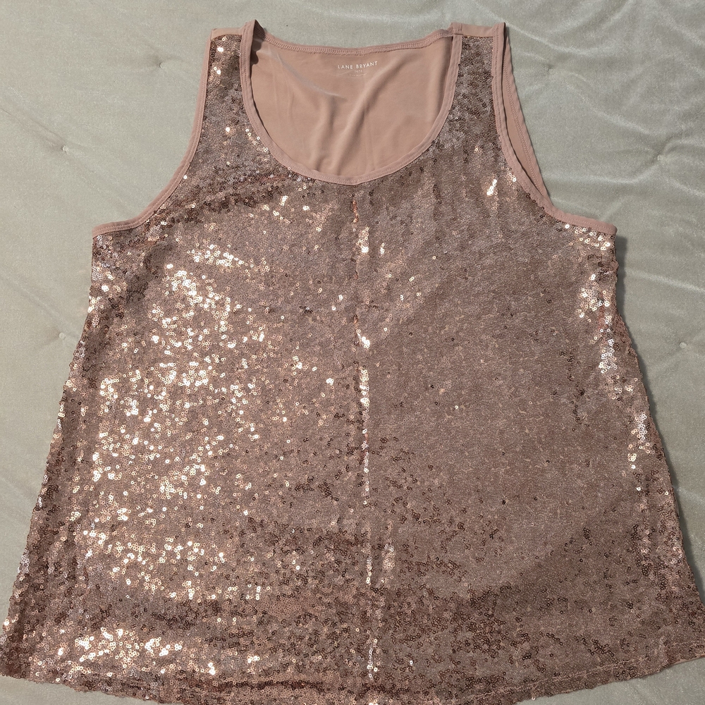 Sequin Tank Top